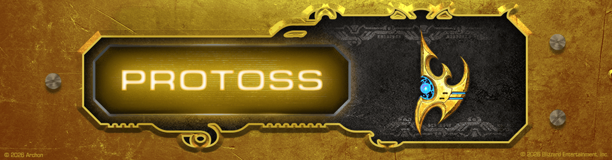 Protoss faction banner