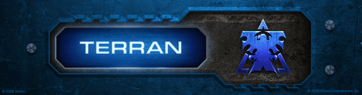 Terran faction banner