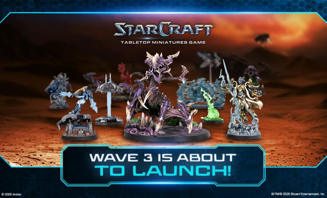 StarCraft Tabletop Miniatures Game Wave 3: Nova Terra, Zagara and Tassadar
