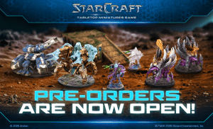 Pre-Orders for StarCraft: Tabletop Miniatures Game Are Now Open!