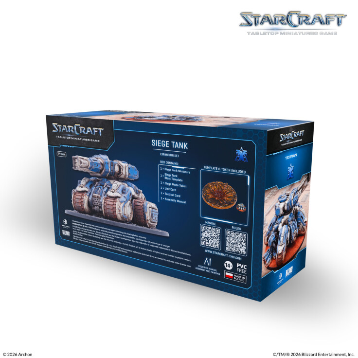 STARCRAFT® SIEGE TANK - TERRAN - EXPANSION SET #2