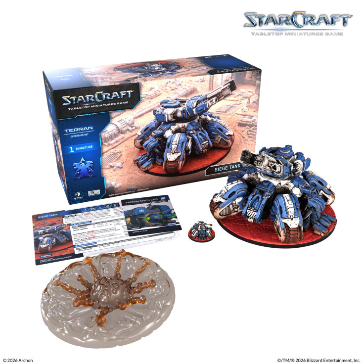 STARCRAFT® SIEGE TANK - TERRAN - EXPANSION SET #3