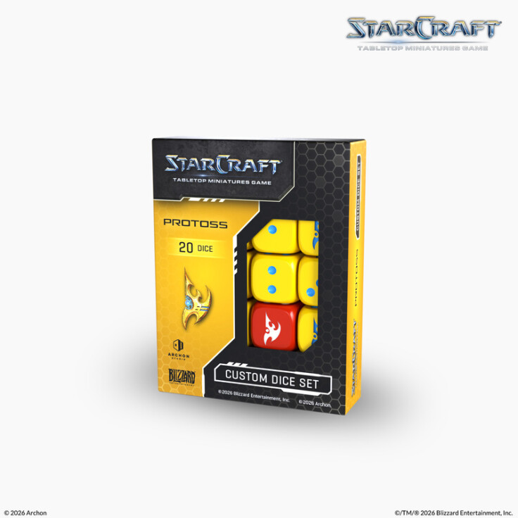 StarCraft® Protoss Custom Dice Set #1