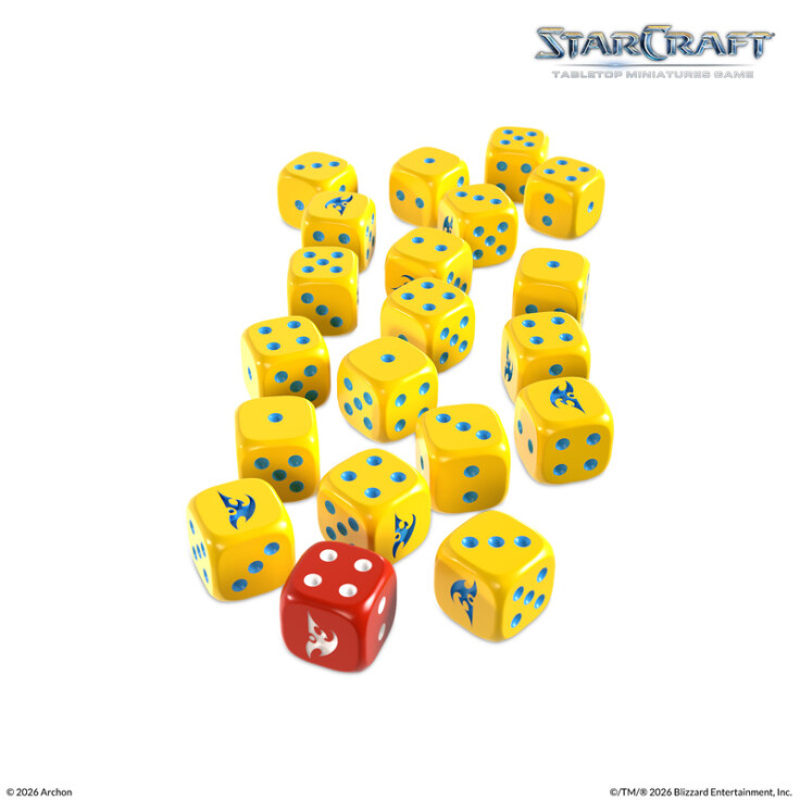 StarCraft® Protoss Custom Dice Set #2